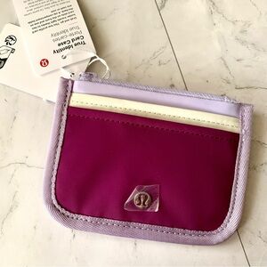 New Lululemon True Identity Card Case